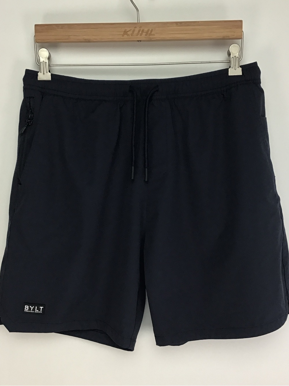 Bylt Premium Basics BIOS linerless men’s active shorts XL
